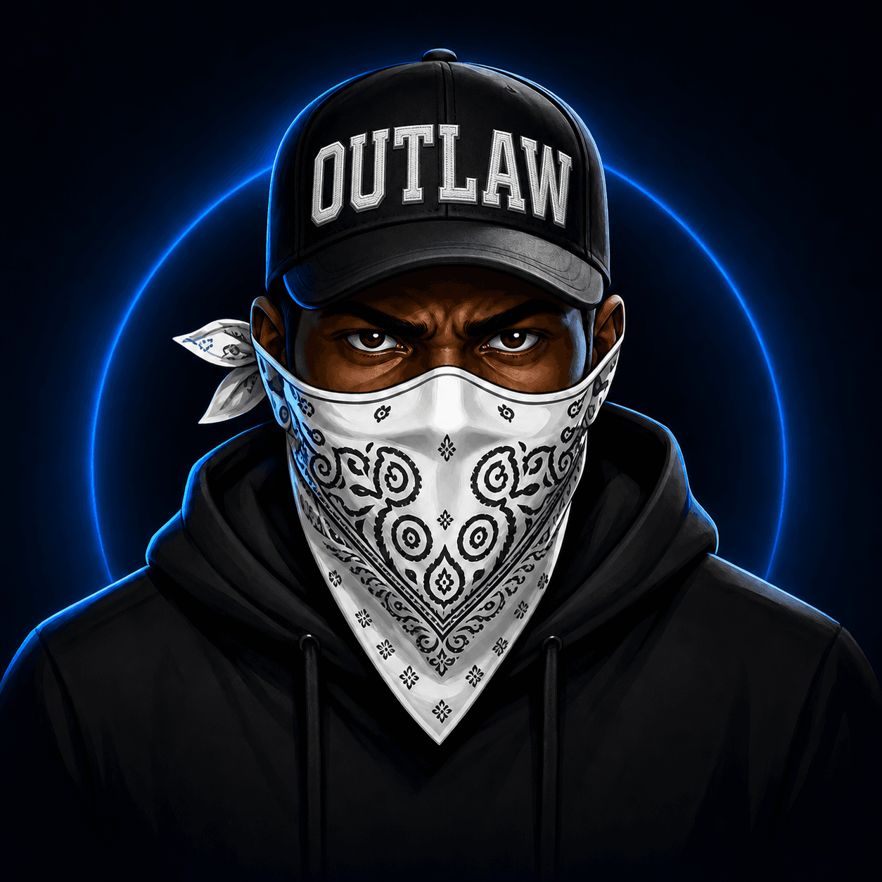 Outlaw Panel brand character